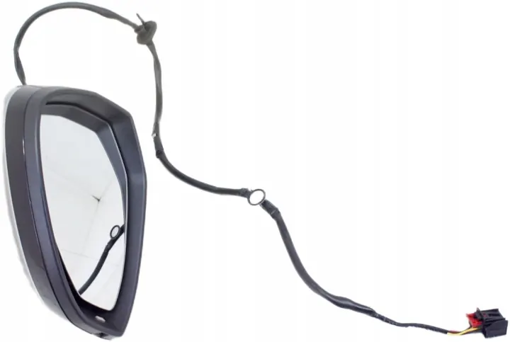 Audi A4 B9 Left Mirror UM208 Brilliant Black LY9B image 2