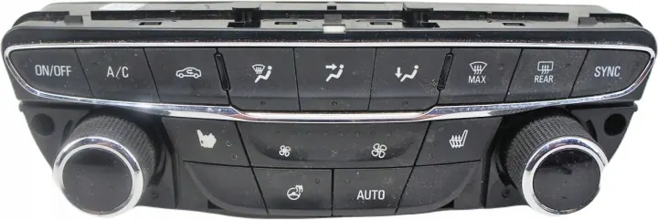 Opel Astra K AC Control Panel 368046467 image 2