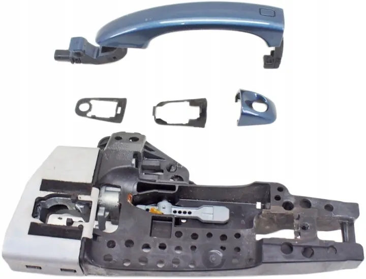 Audi Q3 Door Handle Left Front Blue UP190 OEM image 2
