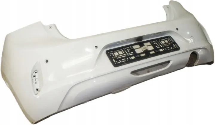Opel Corsa F Rear Bumper UN377 - Jade Weiss EWP image 2