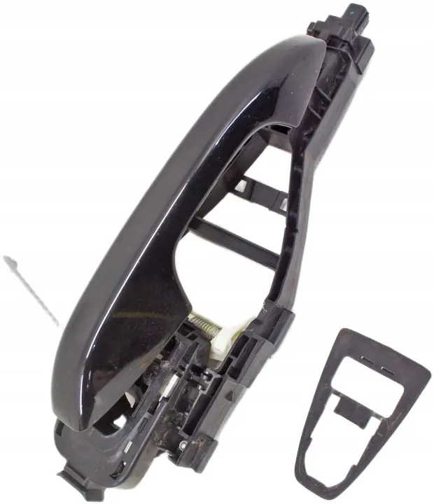 Volvo XC40 Door Handle Left Front Black UW350 OEM image 2