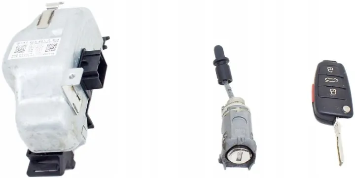 Audi Q3 Steering Lock 5K0905861D Key Insert Complete image 2