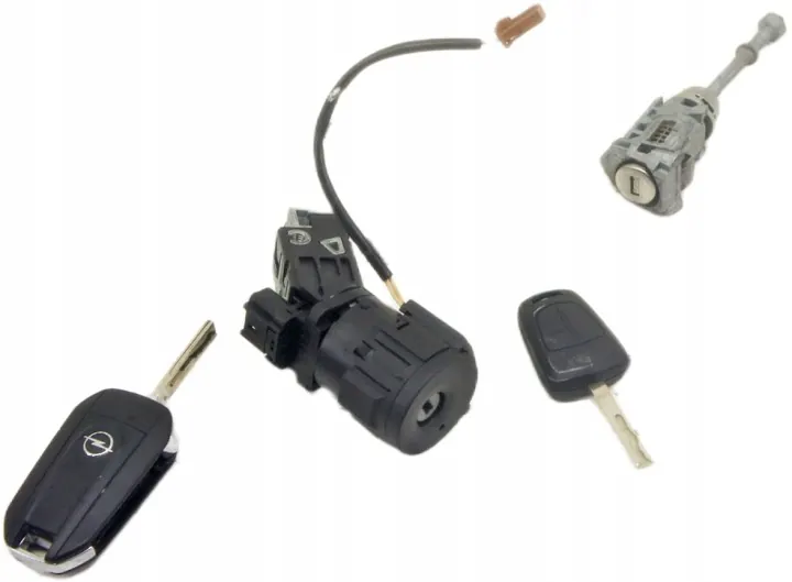 Opel Corsa F Ignition Switch Key Set UN001 image 2