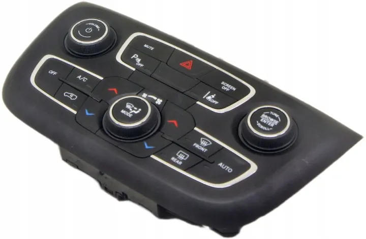 Jeep Compass II Radio AC Panel 6FZ24DX9AA image 2