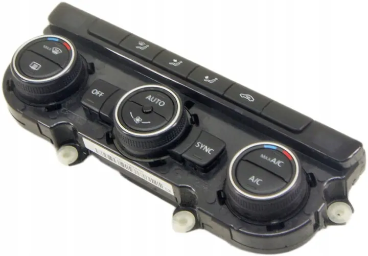 VW Passat B8 Climate Control Panel 561907044BE image 2