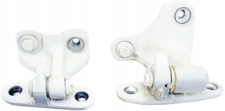 Mercedes CLA Door Hinges - Arctic White - UT090 image 2