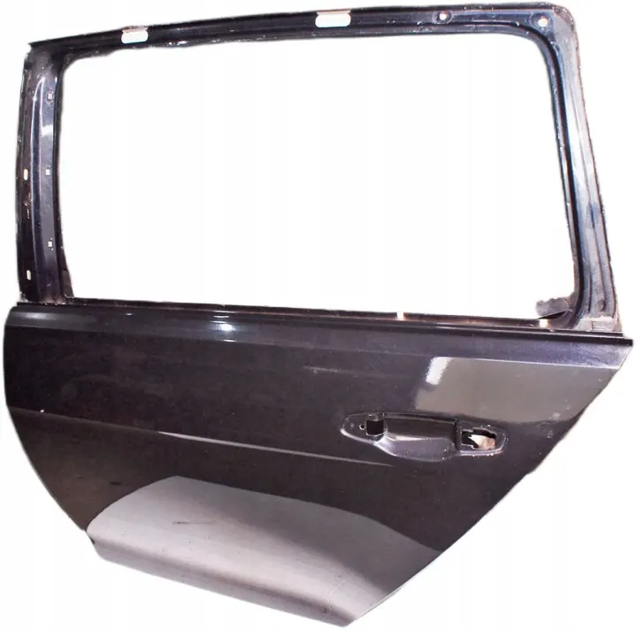 VW Golf VII Left Rear Door UU344 Deep Black Pearl Metallic image 2