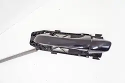 VW Golf VII Door Handle Left Rear UU111 Deep Black Pearl