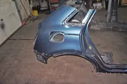 Audi Q3 I 8U Right Rear Quarter Panel UP405 Blue