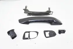 Audi A4 B9 Door Handle Right Rear Brilliant Black UM156