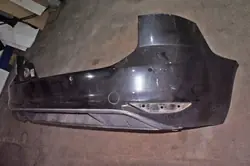 VW Golf VII Rear Bumper - Deep Black Pearl - OEM UU207