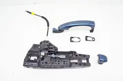 Audi Q3 Door Handle Left Rear Blue OEM UP218
