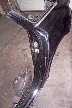 Audi A4 B9 Left Rear Quarter Panel UM388 Brilliant Black