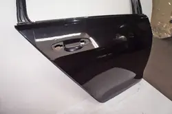VW Golf VII Rear Right Door UU345 - Deep Black Pearl