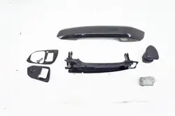 Audi A4 B9 Door Handle Left Rear Brilliant Black UM157